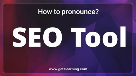How to Pronounce (SEO) in English .